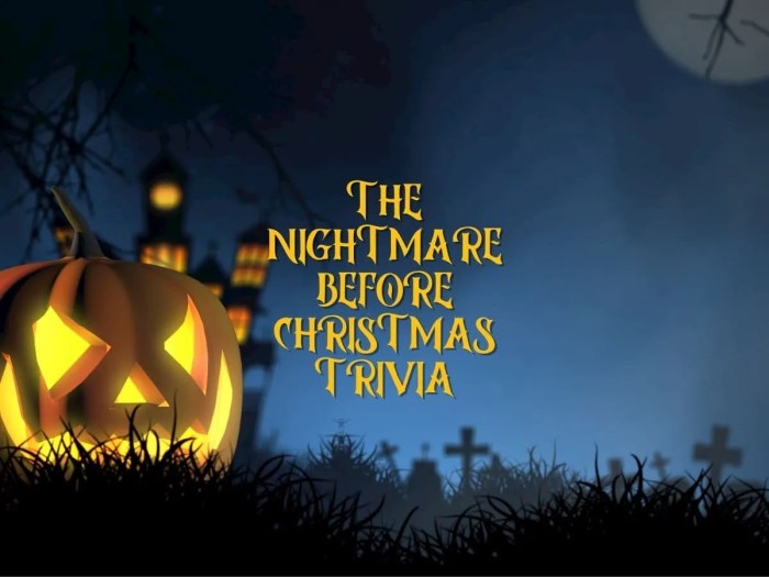 Nightmare before christmas trivia questions and answers