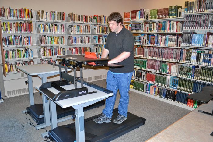 Ted conducts a study regarding how walking on a treadmill