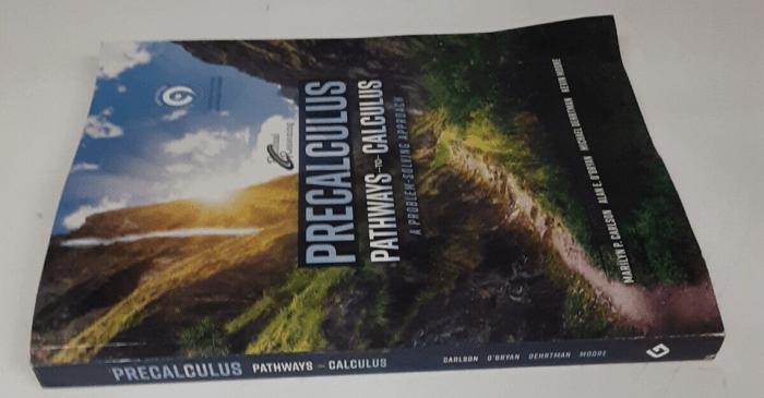 Precalculus pathways to calculus 9th edition